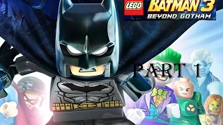 Lego Batman 3 Beyond Gotham Gameplay Walkthrough part 1(The journey begins)