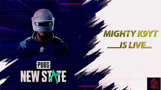 FULL RUSH GAMEPLAY | RANK PUSH | PUBG NEW STATE MOBILE LIVE IN HINDI | ROAD TO 2K SUB | K9 GAMING