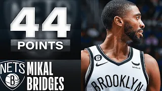 Mikal Bridges GOES OFF 44 Points vs Magic ! 👀🔥| March 26, 2023