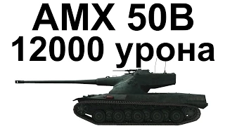 AMX 50B. 12000 урона. Подписчик гнёт рандом.
