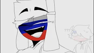 JUMP IN THE CAAC || animation meme remake || countryhumans Russia