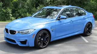 2015 BMW M3 Sedan/M4 Coupe Start Up, Exhaust, Test Drive, and In Depth Review