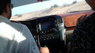 Dubai Desert Safari DISASTER, Accident of Toyota Land Cruiser V8 SMASHED into sand dunes. Dont MISS.