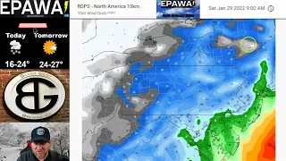 Weekend forecast video January 29th/30th, 2022