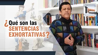 ¿Qué son las Sentencias Exhortativas? - TTR # 107