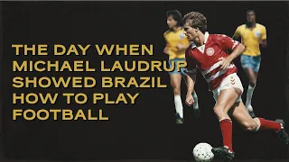 Michael Laudrup vs Brazil | Orchestrates an incredible 4:0 win for Denmark