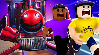 Can Jeffy & Tyrone Escape CHOO CHOO CHARLES!?