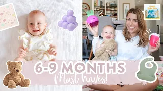 6-9 MONTH BABY MUST HAVES | Essentials That We Can't Live Without!