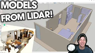 Creating ROOM MODELS from Phone Lidar Scans! (New App Update!)