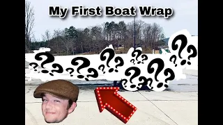 MY FIRST BOAT WRAP EVER | WES LOGAN