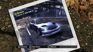 NFS Most Wanted - What Happens If You Beat Razor on the First Race?