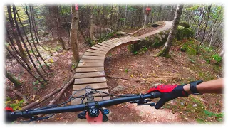 Riding the most Iconic Trails at Sentiers Du Moulin