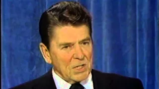 President Ronald Reagan's Speech on Strategic Arms Reduction Talks