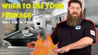 When to use your RV furnace