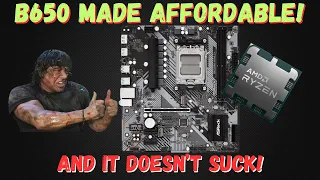 ASROCK B650M H/M.2 Motherboard Review.