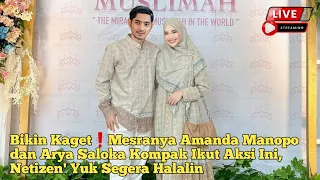 Bikin Kaget❗Mesranya Amanda Manopo dan Arya Saloka Kompak Ikut Aksi Ini, Netizen' Yuk Segera Halalin