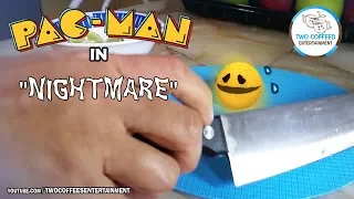 Pac-man's nightmare | Pac-man in real life