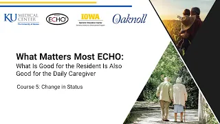 What Matters Most ECHO: Course 5