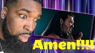 FIRST TIME WATCHING THIS!!! | Dan Vasc-Metal singer performs "Amazing Grace"**REACTION**