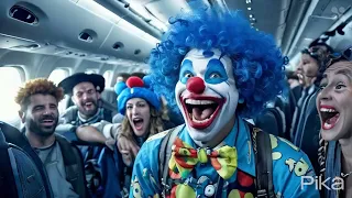 AI short horror film "the Blue Clown" #horrorstories #scifi #shortfilm #creepy #clown