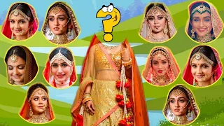 wrong Heads puzzle of saath nibhana sathiya new bridal look | Gopi bahu | gia manek | Puzzle show