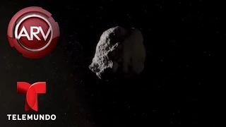 Vigilan un meteorito gigante que podría chocar la tierra | Al Rojo Vivo | Telemundo