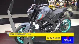 2022 Yamaha MT 125 Walkaround Eicma 2021