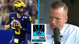 Chris Simms' 2024 Top 40 QB Countdown: No. 30 J.J. McCarthy | Chris Simms Unbuttoned | NFL on NBC