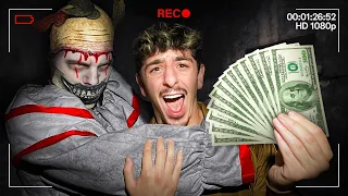 If I SCREAM, You Win $1,000 - Haunted House Challenge