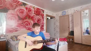 ПАЧКА СИГАРЕТ КИНО на гитаре