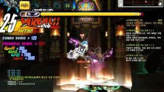 [KR] Elsword - Lacher gameplay - Underground Chapel Boss