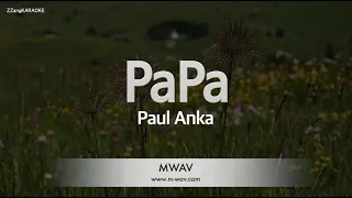 Paul Anka-PaPa (Karaoke Version)