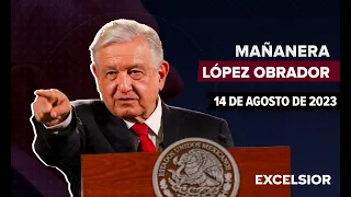 🔴 EN VIVO Mañanera de López Obrador, 14 de agosto de 2023