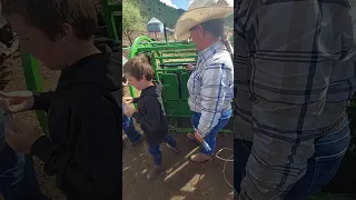 Branding Calves at the Ranch with the New RealTuff Calf Table