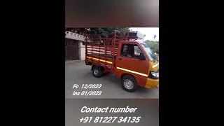 ape porter 600 for sale in Coimbatore ! second hand vehicle for sale ! loading vehicle for sale