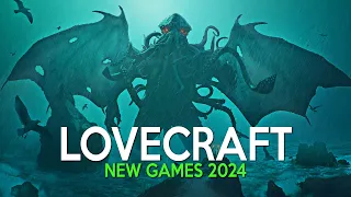 TOP 10 MOST INSANE Lovecraft Games coming out in 2024 and 2025