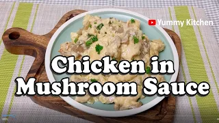 Chicken Breast in Mushroom Sauce