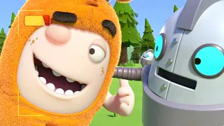 Oddbods Slick and His Robo Buddy | Funny Cartoon For Kids @OddbodsAndFriends