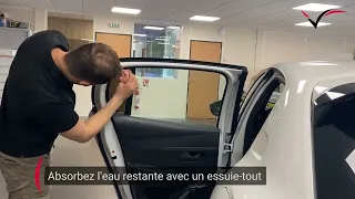 Comment poser des vitres teintées sur voiture en 5 min ? Tuto simple et détaillé ! 🔥Peugeot 208 2019