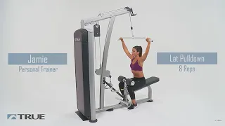 True Fitness Lat Row Workout | Fitness Direct