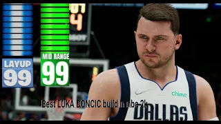 Best LUKA DONCIC build in nba 2k24 current gen! | LUKA MAGIC