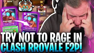 😳😨BESTE Karte in CLASH ROYALE level 10?! | SO hole ich den 1. PLATZ in der FREE2Play Challenge!