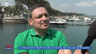 Il presunto truffatore di hotel ha deciso di pagare - La Vita in Diretta 16/04/2024