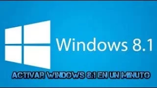 tutorial como activar windows 8 1 en 1 minuto 2018