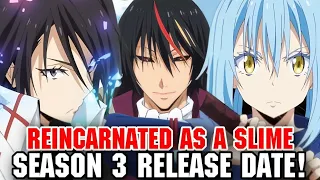 TAT I GOT REINCARNATED AS A SLIME SEASON 3 RELEASE DATE & OTHER INFO!