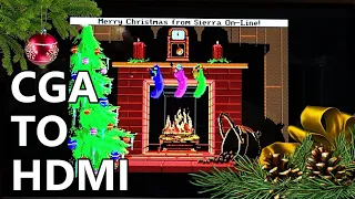 How to convert CGA video to HDMI for around $65