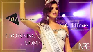 Reina Hispanoamericana España |👑 CROWNIG MOMENT SOFIA DEL PRADO | REINA HISPANOAMERICANA 2015 🇧🇴