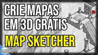 CRIE MAPAS DE MASMORRAS EM 3D | D&D MAP SKETCHER