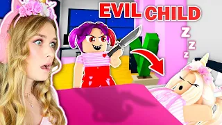 I ADOPTED An EVIL CHILD In Brookhaven! (Roblox)