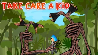 Siren Head Always Take Care A Kid - Trevor Henderson Animations